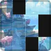 Free play online Becky G - Cuando Te Bese - Piano Temple Tiles APK