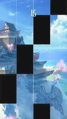 Play Becky G - Cuando Te Bese - Piano Temple Tiles