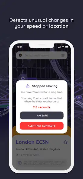 Play Becon - Walk Alone Safely as an online game Becon - Walk Alone Safely with UptoPlay