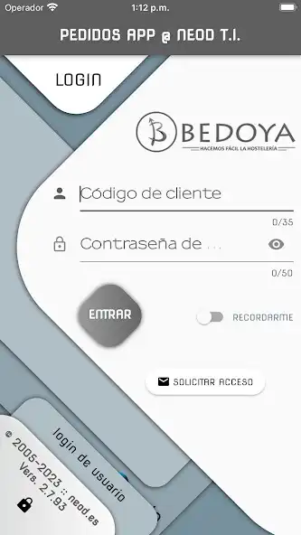 Play Bedoya Hostelería APP  and enjoy Bedoya Hostelería APP with UptoPlay