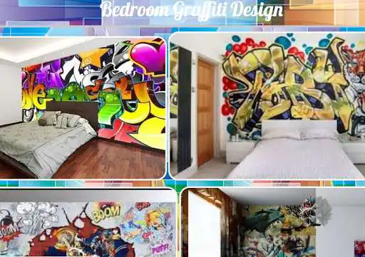 Play Bedroom graffiti design  and enjoy Bedroom graffiti design with UptoPlay