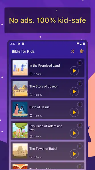 Play Bedtime Bible Stories for Kids as an online game Bedtime Bible Stories for Kids with UptoPlay