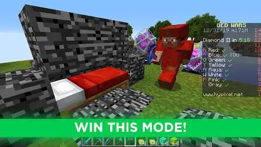 Play Bed Wars: battle for the bed as an online game Bed Wars: battle for the bed with UptoPlay