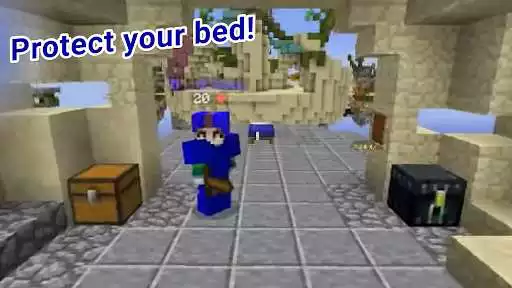 Play Bedwars maps for minecraft as an online game Bedwars maps for minecraft with UptoPlay