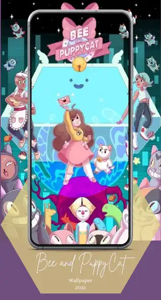 Play Bee and PuppyCat Wallpaper as an online game Bee and PuppyCat Wallpaper with UptoPlay
