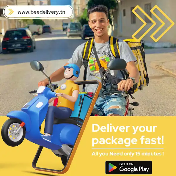 Play BeeDelivery TN: Food Delivery as an online game BeeDelivery TN: Food Delivery with UptoPlay