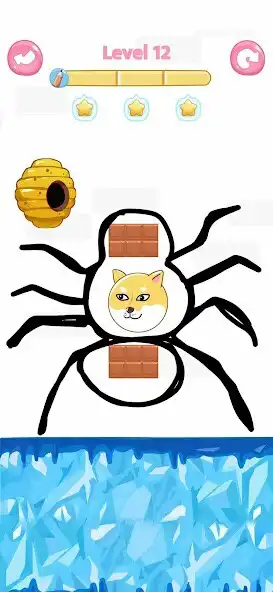 Play Bee Dog: Draw 2 Save as an online game Bee Dog: Draw 2 Save with UptoPlay