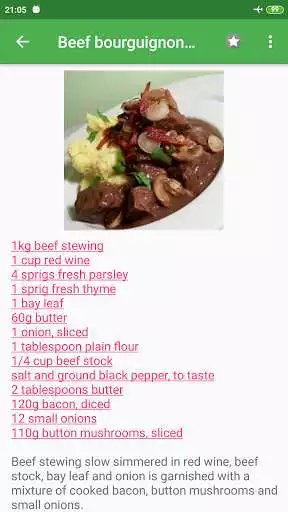 Play Beef Recipes offline as an online game Beef Recipes offline with UptoPlay