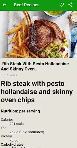 Play Beef Recipes as an online game Beef Recipes with UptoPlay