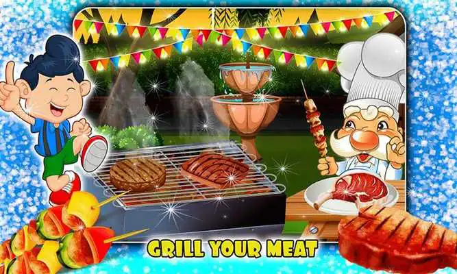 Play Beef Steak BBQ Grill Party