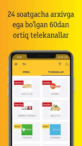 Play Beeline TV Uzbekistan  and enjoy Beeline TV Uzbekistan with UptoPlay