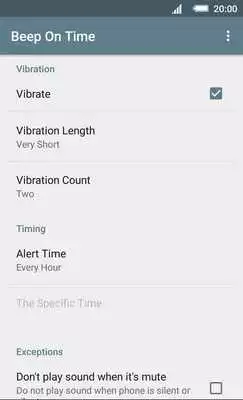Play Beep On Time