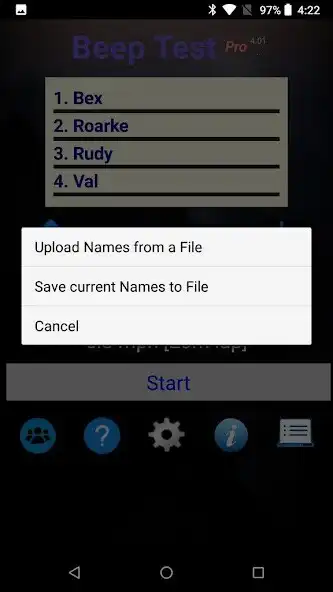Play Beep Test Pro as an online game Beep Test Pro with UptoPlay