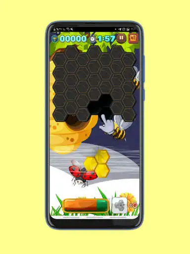 Play BEE Puzzle as an online game BEE Puzzle with UptoPlay