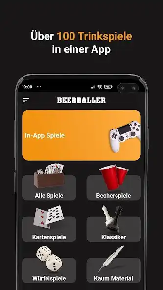 Play BEERBALLER 100+ Trinkspiele  and enjoy BEERBALLER 100+ Trinkspiele with UptoPlay