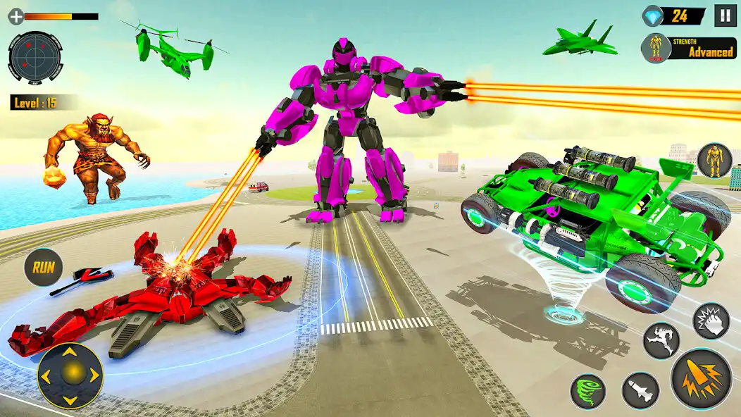 Play Bee Robot Car Game: Robot Game  and enjoy Bee Robot Car Game: Robot Game with UptoPlay