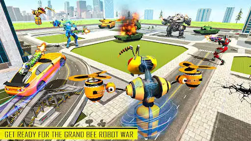 Play Bee Robot Car Transformation  and enjoy Bee Robot Car Transformation with UptoPlay