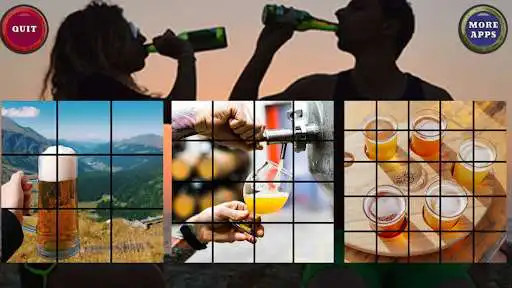 Play Beer Puzzle Slide - Sliding Tiles Game  and enjoy Beer Puzzle Slide - Sliding Tiles Game with UptoPlay