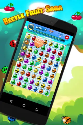 Play Beetle Fruit Saga  and enjoy Beetle Fruit Saga with UptoPlay