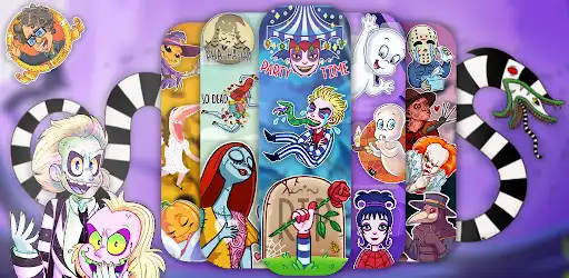 Play Beetlejuice WhatsApp Stickers  and enjoy Beetlejuice WhatsApp Stickers with UptoPlay