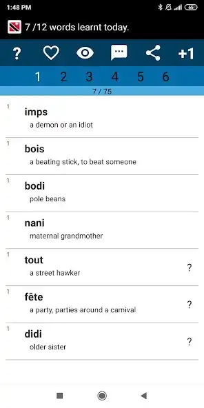 Play Beginner Trinidadian Creole  and enjoy Beginner Trinidadian Creole with UptoPlay