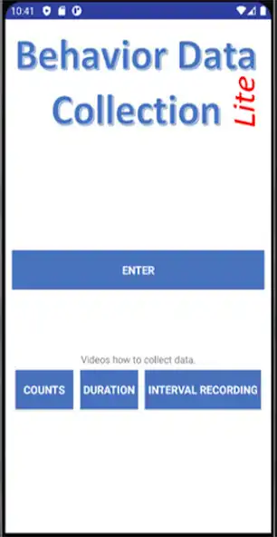 Play Behavior Data Collection Lite  and enjoy Behavior Data Collection Lite with UptoPlay