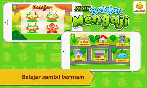 Play Belajar Al-Quran + Suara as an online game Belajar Al-Quran + Suara with UptoPlay