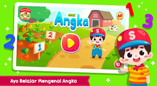 Play Belajar Angka + Suara  and enjoy Belajar Angka + Suara with UptoPlay
