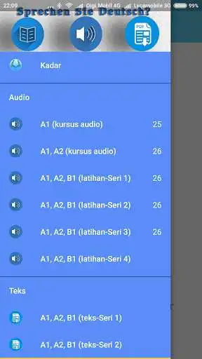Play APK Belajar bahasa Jerman  and enjoy Belajar bahasa Jerman with UptoPlay com.germana.ind
