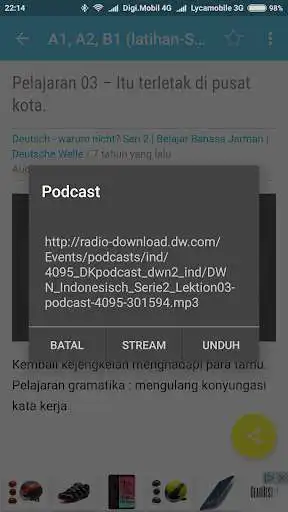 Play APK Belajar bahasa Jerman  and enjoy Belajar bahasa Jerman with UptoPlay com.germana.ind