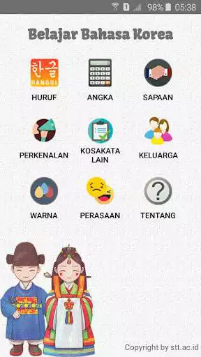 Play BELAJAR BAHASA KOREA