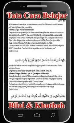 Play Belajar Bilal dan Khutbah