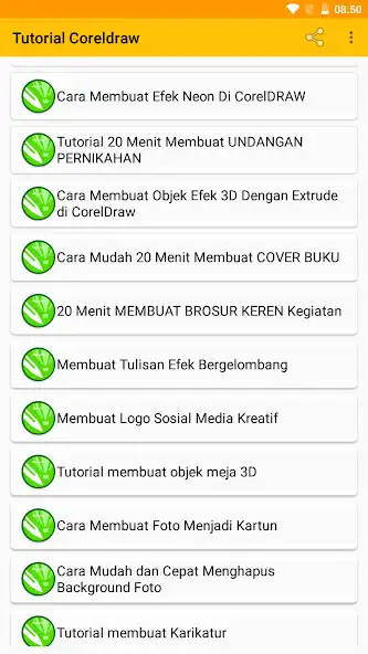 Play Belajar Corel  and enjoy Belajar Corel with UptoPlay