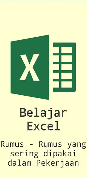 Play Belajar Excel  and enjoy Belajar Excel with UptoPlay