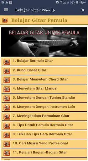 Play Belajar Gitar Pemula Play Belajar Gitar Pemula