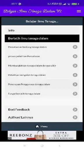 Play Belajar Ilmu Tenaga Dalam V2 as an online game Belajar Ilmu Tenaga Dalam V2 with UptoPlay