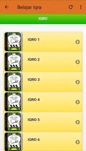 Play Belajar Iqra, Tajwid, dan Shalat Anak as an online game Belajar Iqra, Tajwid, dan Shalat Anak with UptoPlay