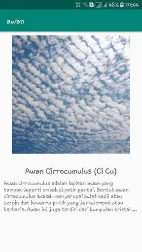 Play Belajar Jenis Awan  and enjoy Belajar Jenis Awan with UptoPlay