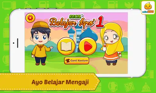 Play Belajar Mengaji 1 + Suara  and enjoy Belajar Mengaji 1 + Suara with UptoPlay