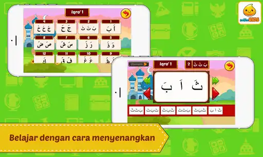 Play Belajar Mengaji 1 + Suara as an online game Belajar Mengaji 1 + Suara with UptoPlay