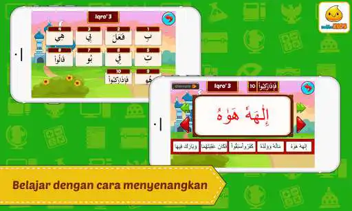 Play Belajar Mengaji 3 + Suara as an online game Belajar Mengaji 3 + Suara with UptoPlay
