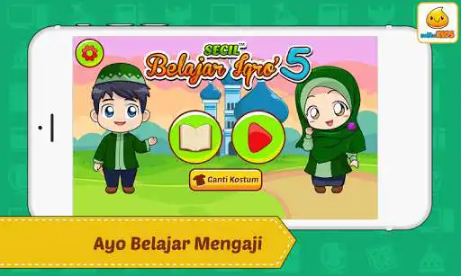 Play Belajar Mengaji 5 + Suara  and enjoy Belajar Mengaji 5 + Suara with UptoPlay