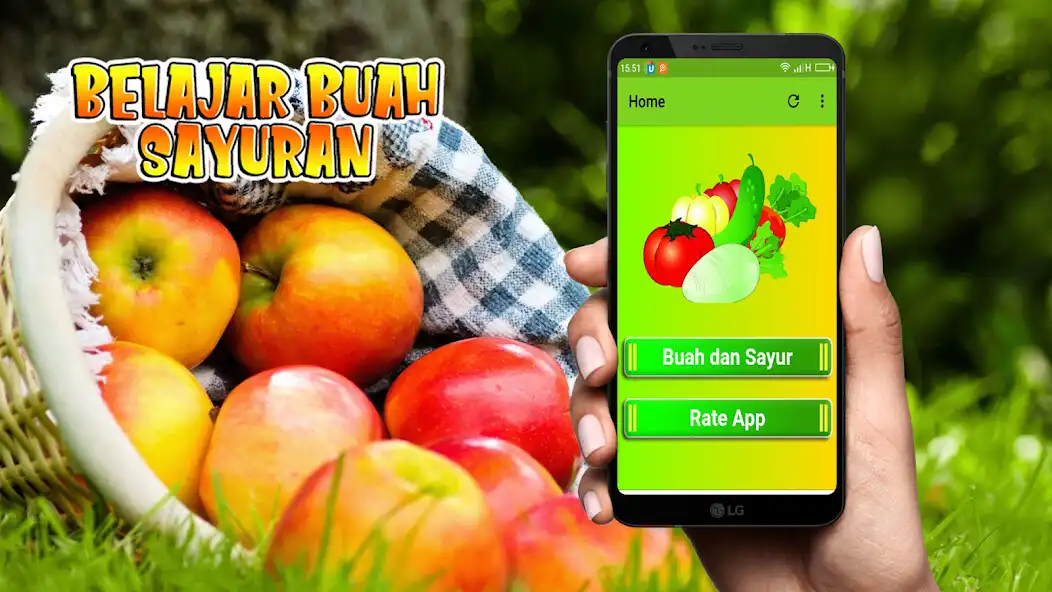 Play Belajar Mengenal Buah dan Sayu  and enjoy Belajar Mengenal Buah dan Sayu with UptoPlay