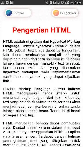 Play Belajar Ngoding ~ Learning HTML  and enjoy Belajar Ngoding ~ Learning HTML with UptoPlay