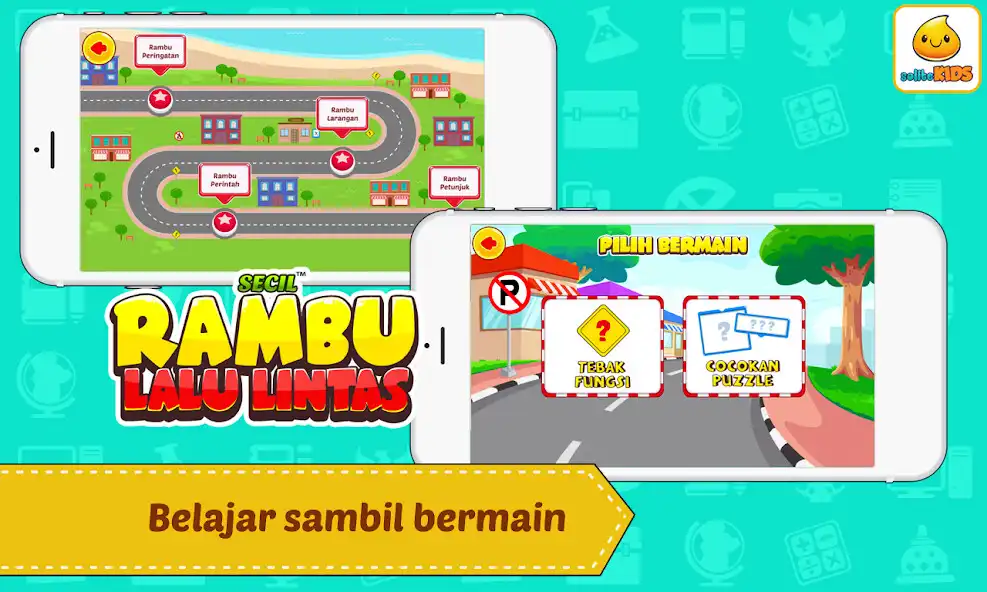 Play Belajar Rambu Lalu Lintas + Suara as an online game Belajar Rambu Lalu Lintas + Suara with UptoPlay