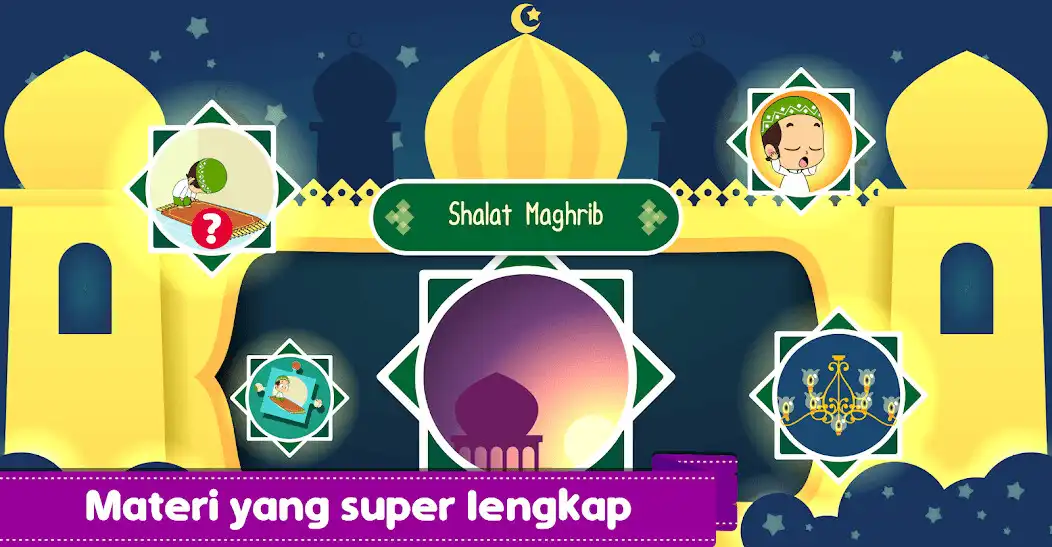 Play Belajar Shalat Lengkap + Audio as an online game Belajar Shalat Lengkap + Audio with UptoPlay