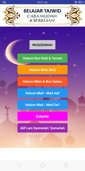 Play Belajar Tajwid Cara Mudah  Audio Offline  and enjoy Belajar Tajwid Cara Mudah  Audio Offline with UptoPlay