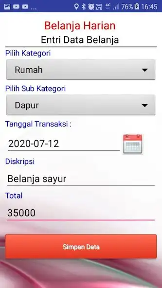 Play Belanjaku - Mengontrol Keuanga as an online game Belanjaku - Mengontrol Keuanga with UptoPlay