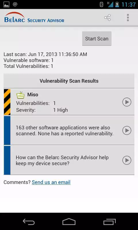 Play Belarc Security Advisor