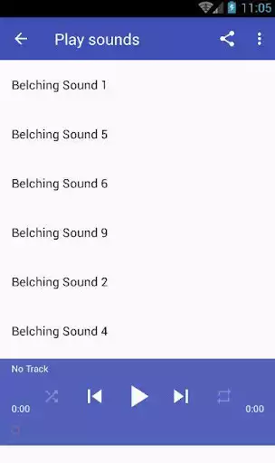 Play Belching sounds